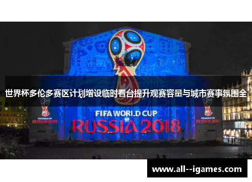 世界杯多伦多赛区计划增设临时看台提升观赛容量与城市赛事氛围全